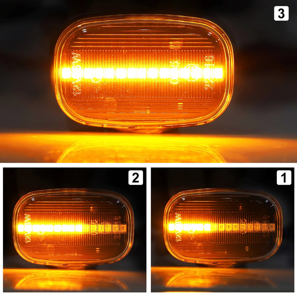 2X Side Marker Turn Signal Light for Toyota Corolla (1992–2007)