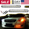 2X LED Daytime Running Lights for Car (Universal Fit)