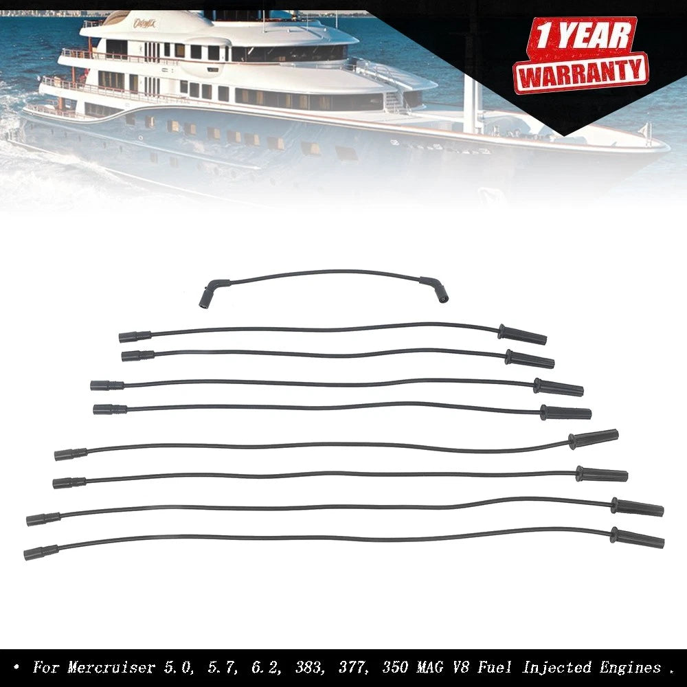 Ignition Wire Set for Mercruiser V8 Fuel Injected Engines