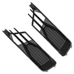 2X Front Bumper Fog Light Grille for Audi A6 C7 (2014-2018)