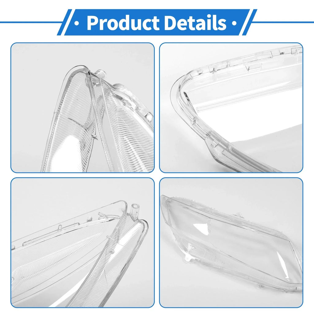 Car Front Right Headlight Lens Cover for Honda Civic (2012-2015)