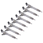 Set of 8 Diesel Injectors for GMC Savana Sierra Chevy Silverado (2006–2007)