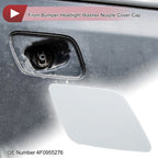 Washer Nozzle Cover Cap for Audi A6 (2005–2008) No. 4F0955276 White