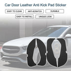 Set of 4 Car Door Leather Anti Kick Pad Stickers for Mercedes-Benz E Class (2016)