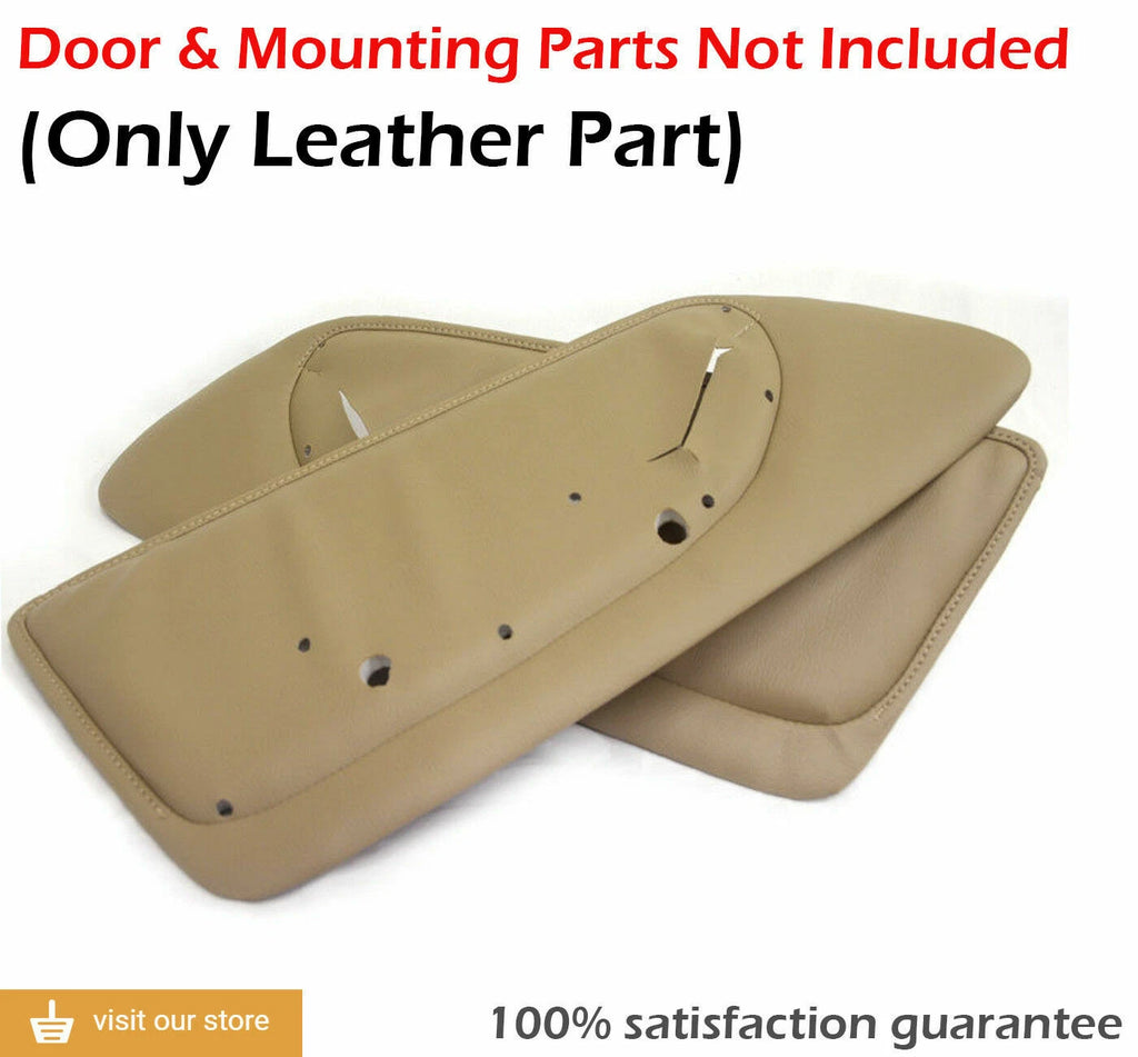 Front Door Panel Insert Cards for Acura Legend (1991–1995) Beige Leather
