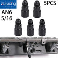 5PCS LS Swap EFI Fuel Rail Adapter Fittings AN6