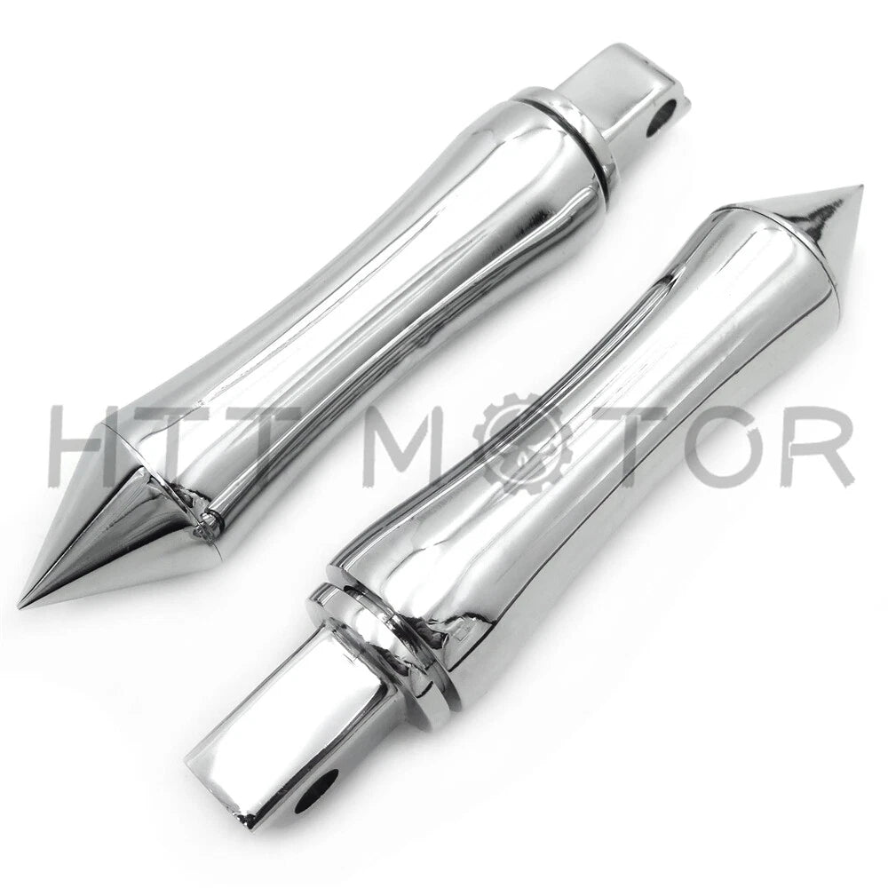 HTTMT Chrome Foot Pegs for Victory Hammer Vegas 8 Ball (2004–2017)