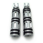 Chrome Edge Cut Footpegs for Honda CBR 1100XX (2000–2003)