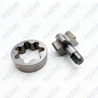 Oil Pump Shaft & Rotor for SeaDoo 1503 1630 (16MM, 420837543, 420956675)