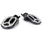 Black Shark Teeth Racing Foot Pegs for Kawasaki KX250 KX450 (2008-2015)