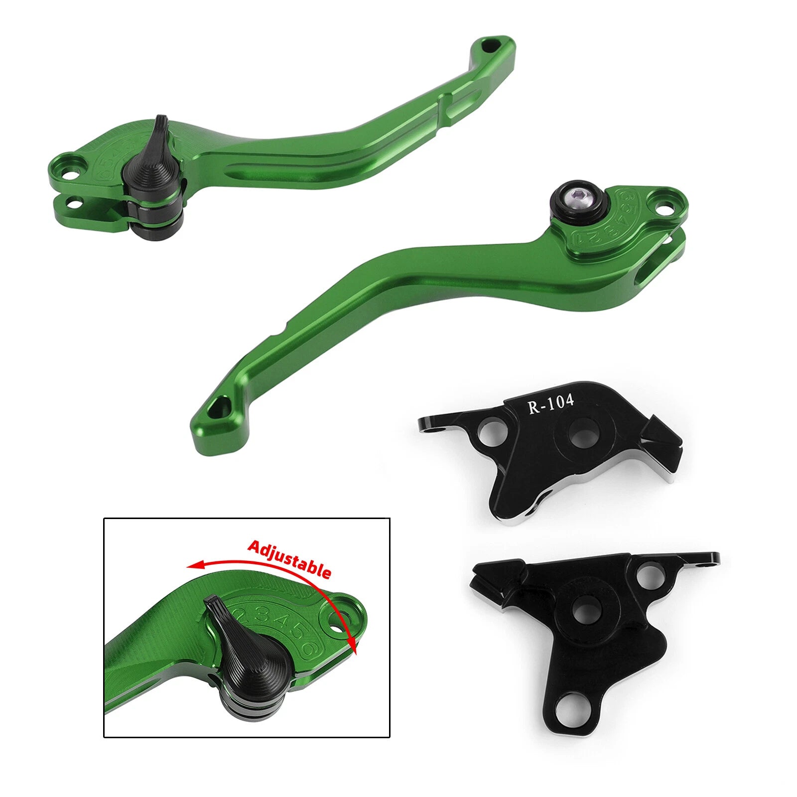 CNC Short Clutch Brake Lever for Yamaha V-MAX MT-01 (2004–2016)
