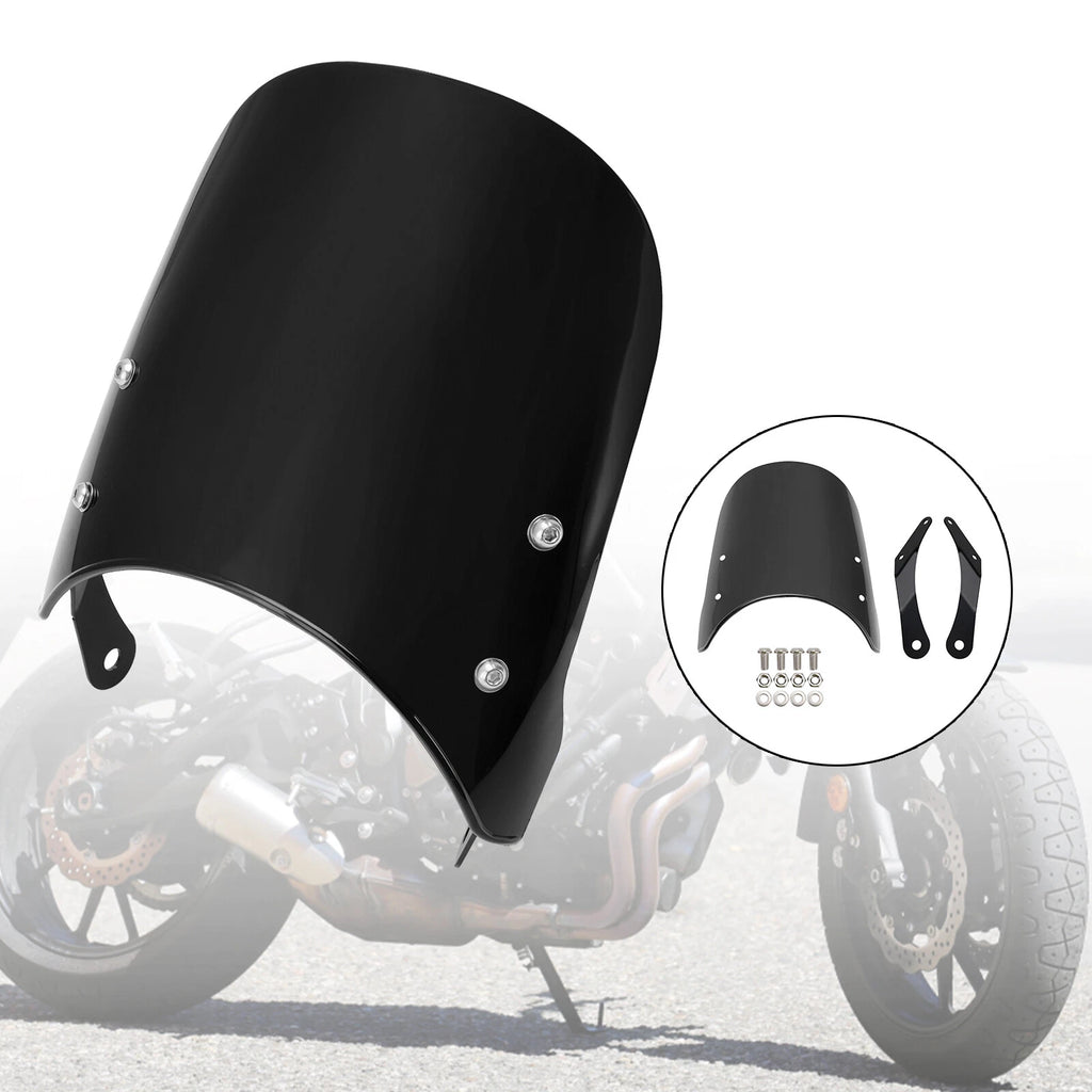 Windshield for Yamaha XSR 700 900, Honda CB400 CB1100 CB1300 (Fit)