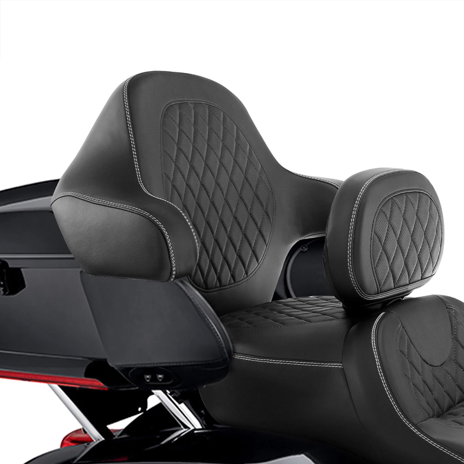 Wrap-around Backrest Pad for Harley Touring Glide (2014–2023)