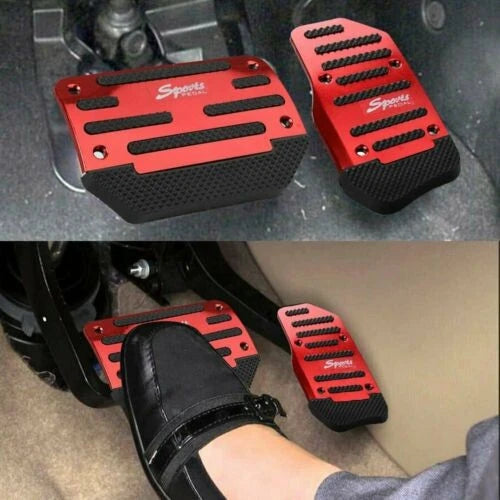Non-Slip Automatic Gas Brake Foot Pedal Pad Cover for Universal Fit
