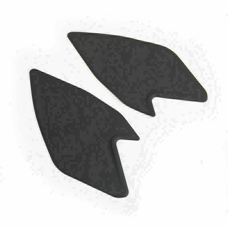 Black Side Tank Traction Pads for BMW G 310 GS (2017–2023)