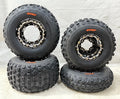 Keizer Dual Beadlock Rims & Sunf A035 Tires for Yamaha Banshee/Raptor/YFZ 450