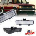Clear Front Bumper Parking Signal Lights for Chevy S-10 / GMC S-15 (1983–1993)