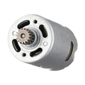 RS550 Motor for Cordless Tool Accessory (14.4V) - Metal Gear Silver Finish