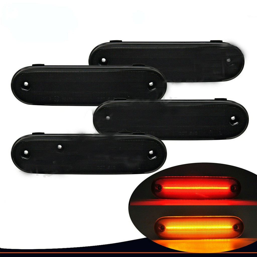 4X LED Side Marker Lights for Mazda MX-5 Miata (1990–2005)
