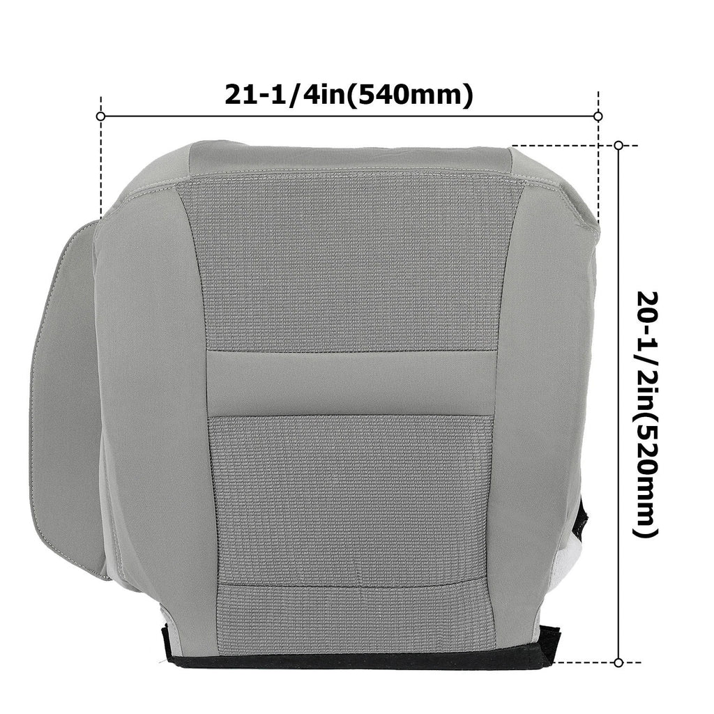 Driver Bottom Seat Cover Set for Dodge Ram 1500 2500 (2006–2010)