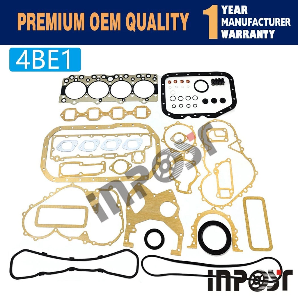 4BE1 Full Gasket Set for Isuzu NPR NKR NHR NQR
