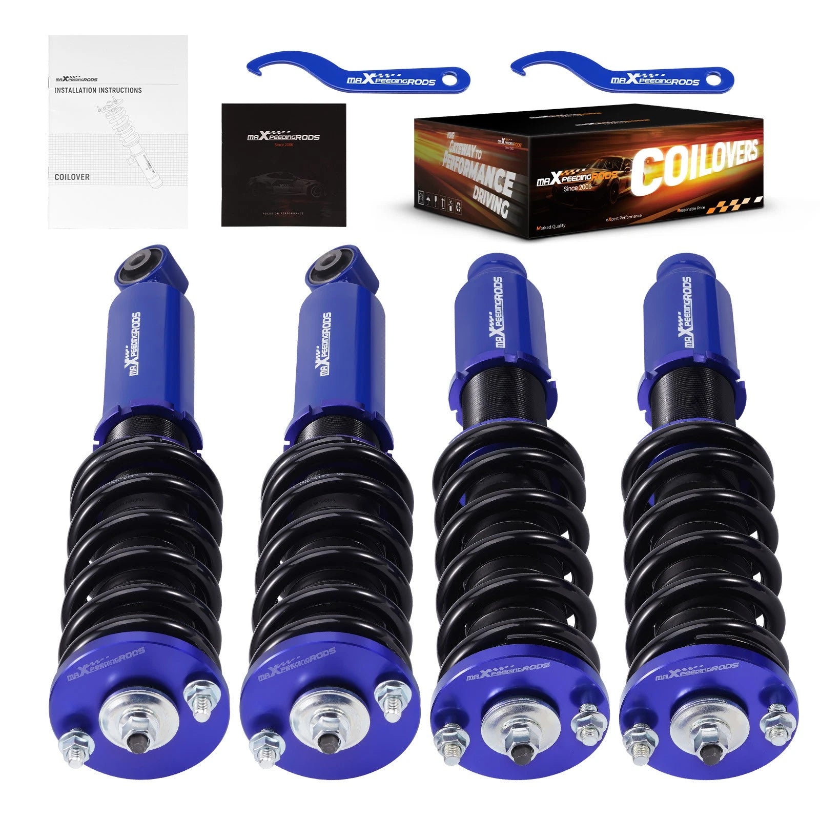 Coilover Kit for Honda CR-V (1996–2001) Adjustable Height Shocks
