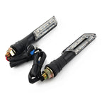 Clear Turn Signal Indicators for Universal Motorcycle (12V)