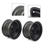 6" 145/70-6 IN Wheel Rims Black for Go Kart Off-Road Dirt Bike