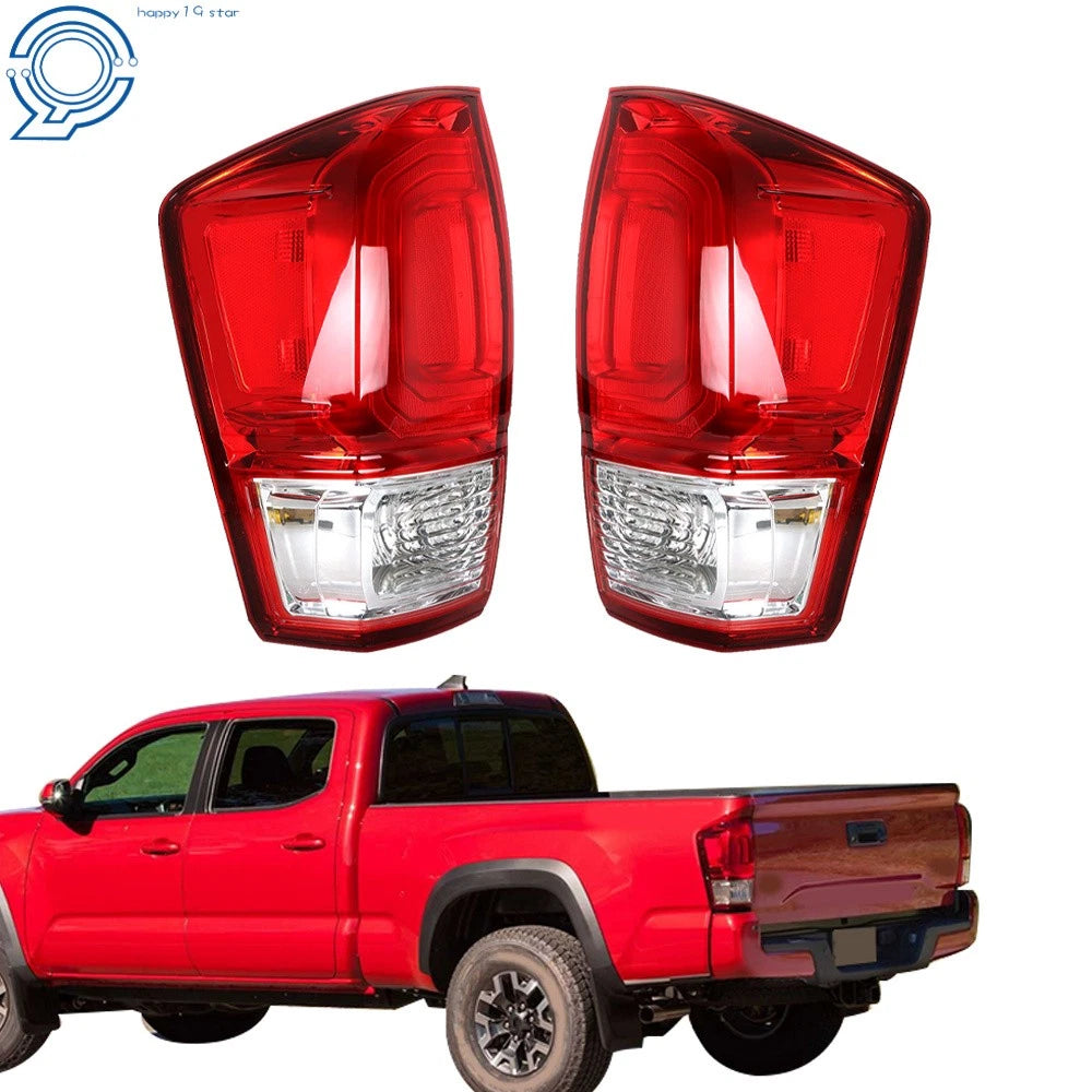 Set of 2 Rear Tail Lights for Toyota Tacoma SR SR5 (2016–2019)
