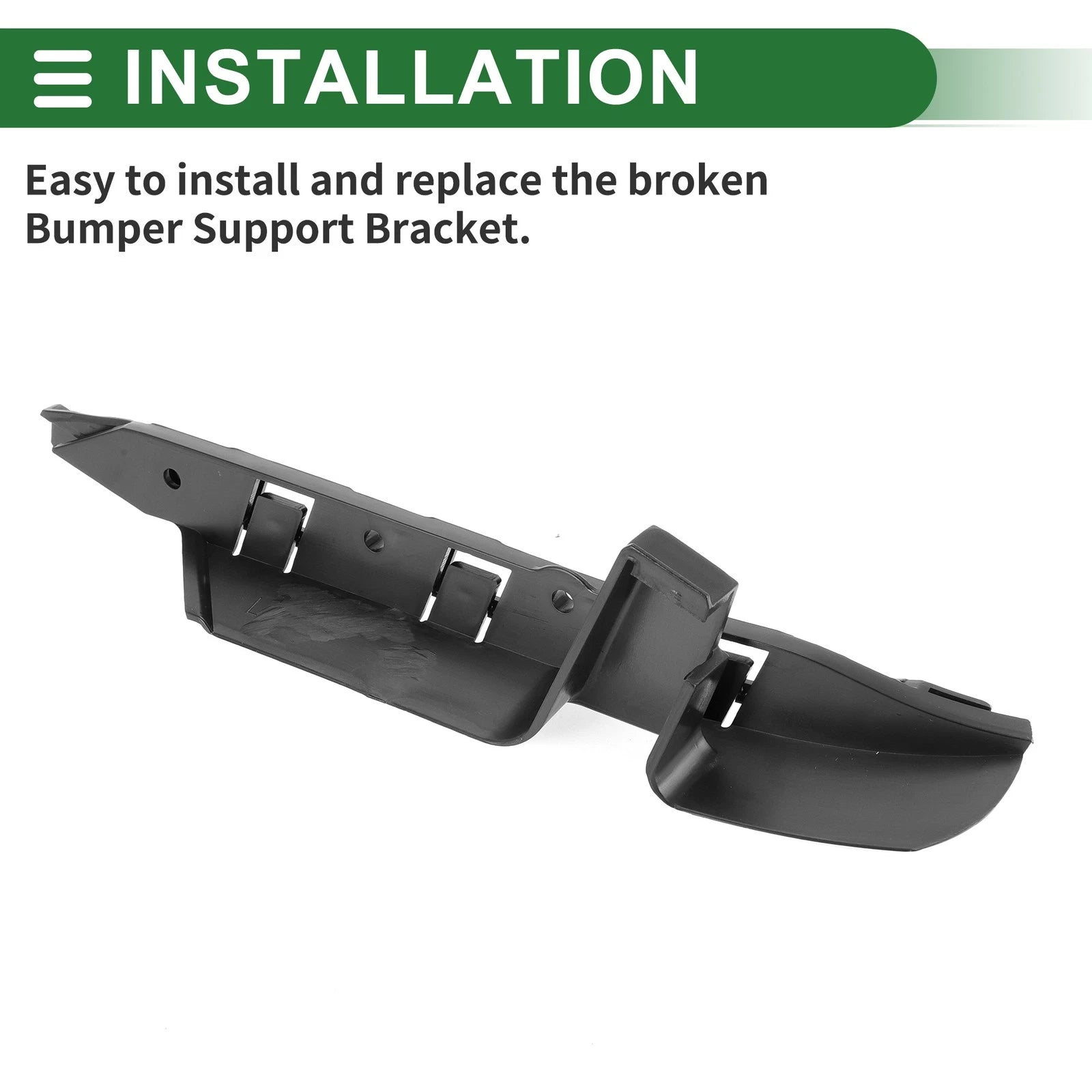 1pc Left Front Bumper Retainer Bracket No. 51117033705 for BMW 525i (2004–2007)