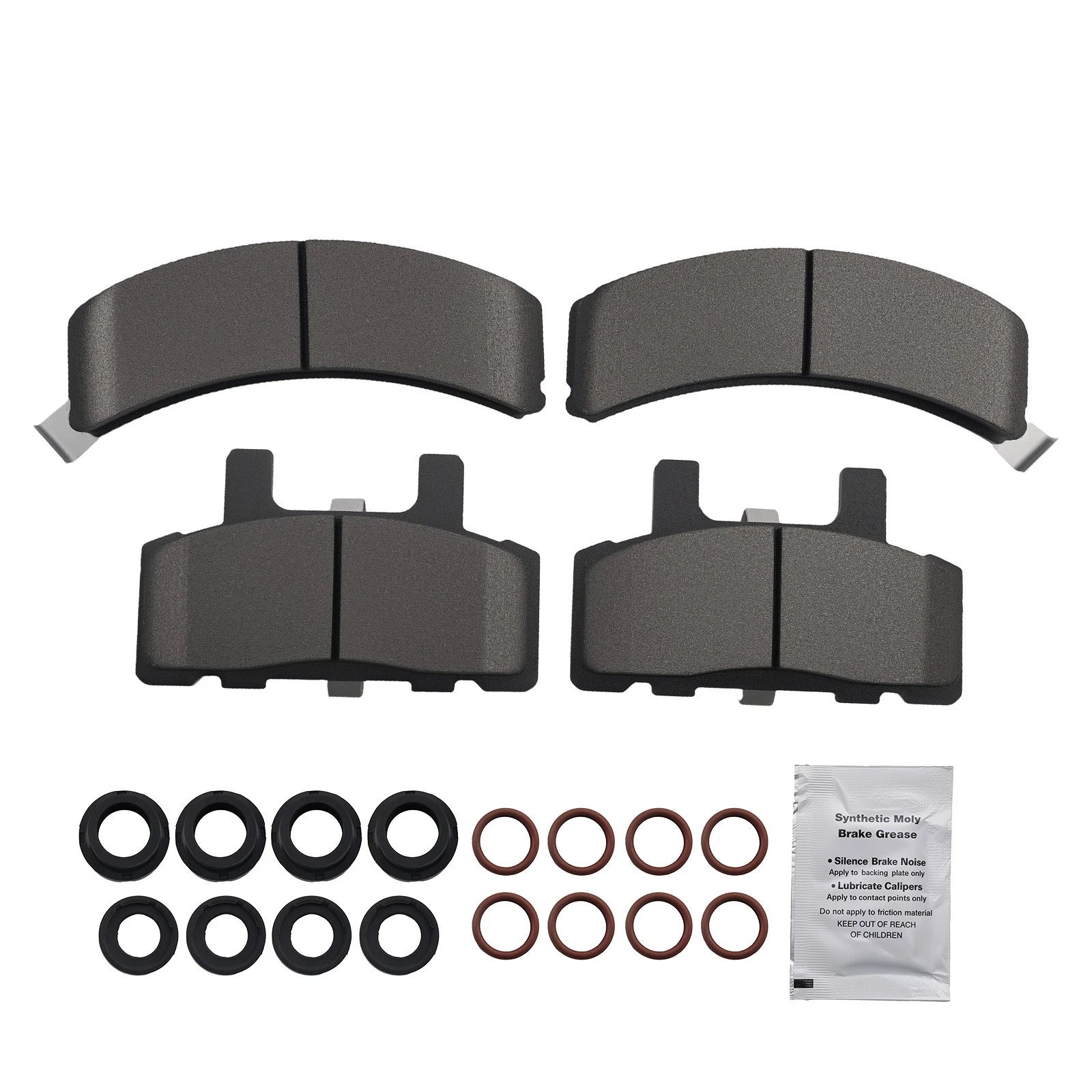 Front Brake Pads Set for Cadillac DeVille Escalade Fleetwood Chevrolet Astro (1990–2005)