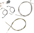 LA Choppers Handlebar Cable/Brake Line Kit for Harley 15"-17" Ape (2014–2023)