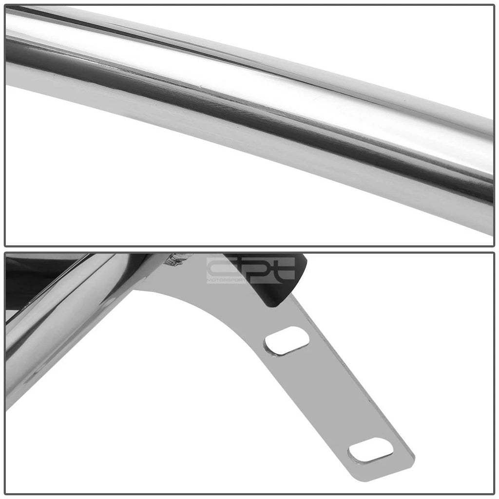 Stainless Steel Double Bar Rear Bumper Protector for Honda CR-V (2007–2011)