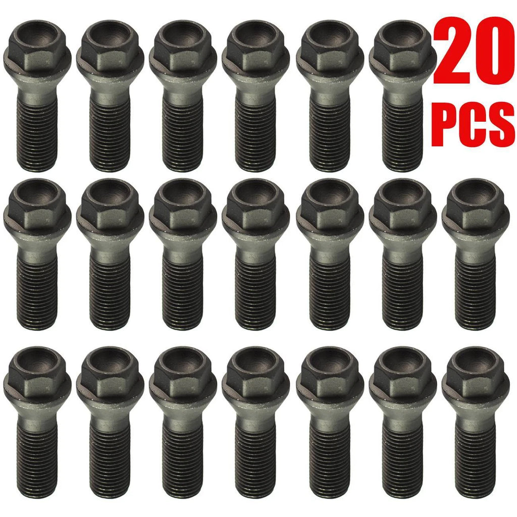 20PCS Wheel Lug Bolts for BMW E65 E66 745 750 760 X3 (2002–2010)