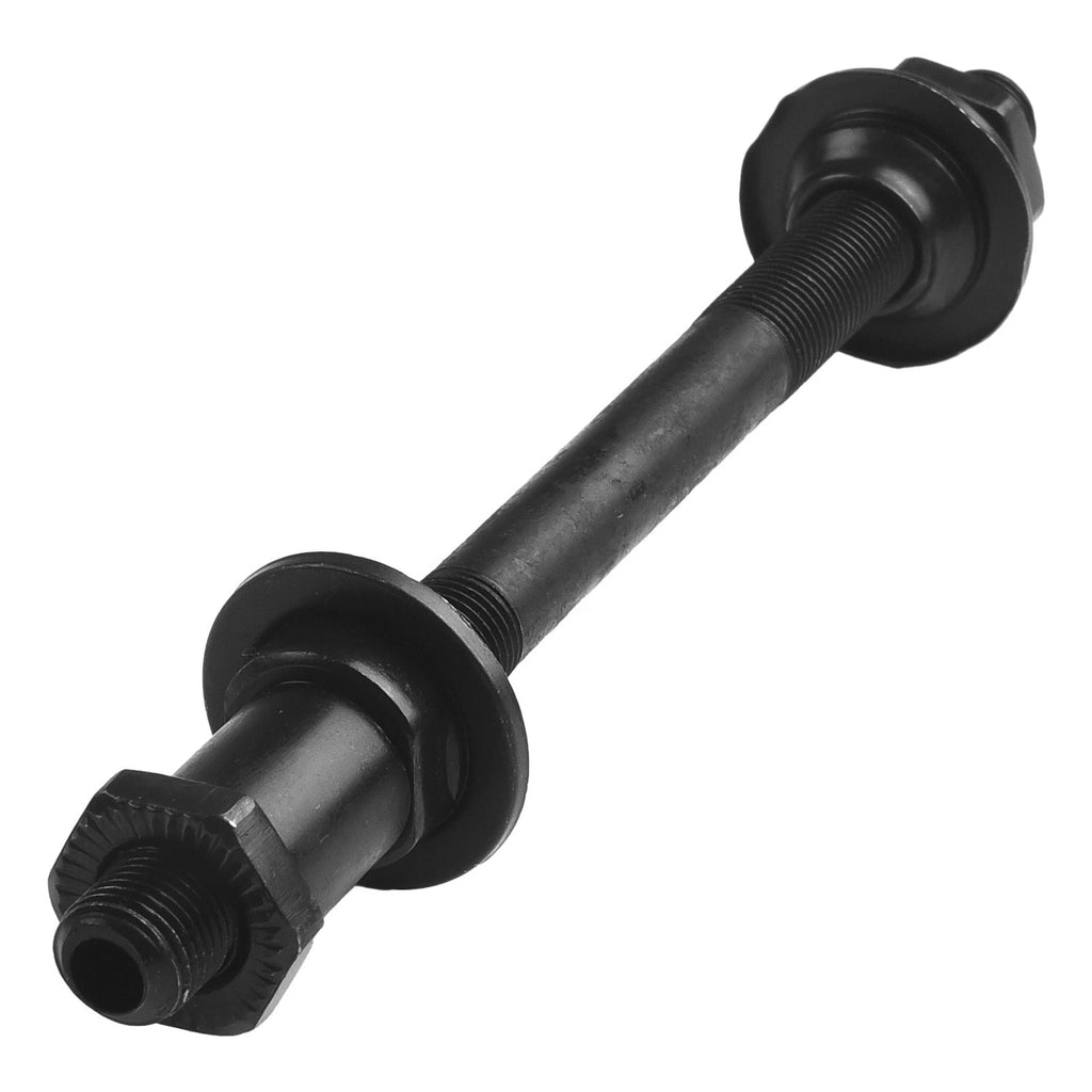 Set of 2 Solid Axle Front and Rear Hubs for Bicycle (Universal Fit)