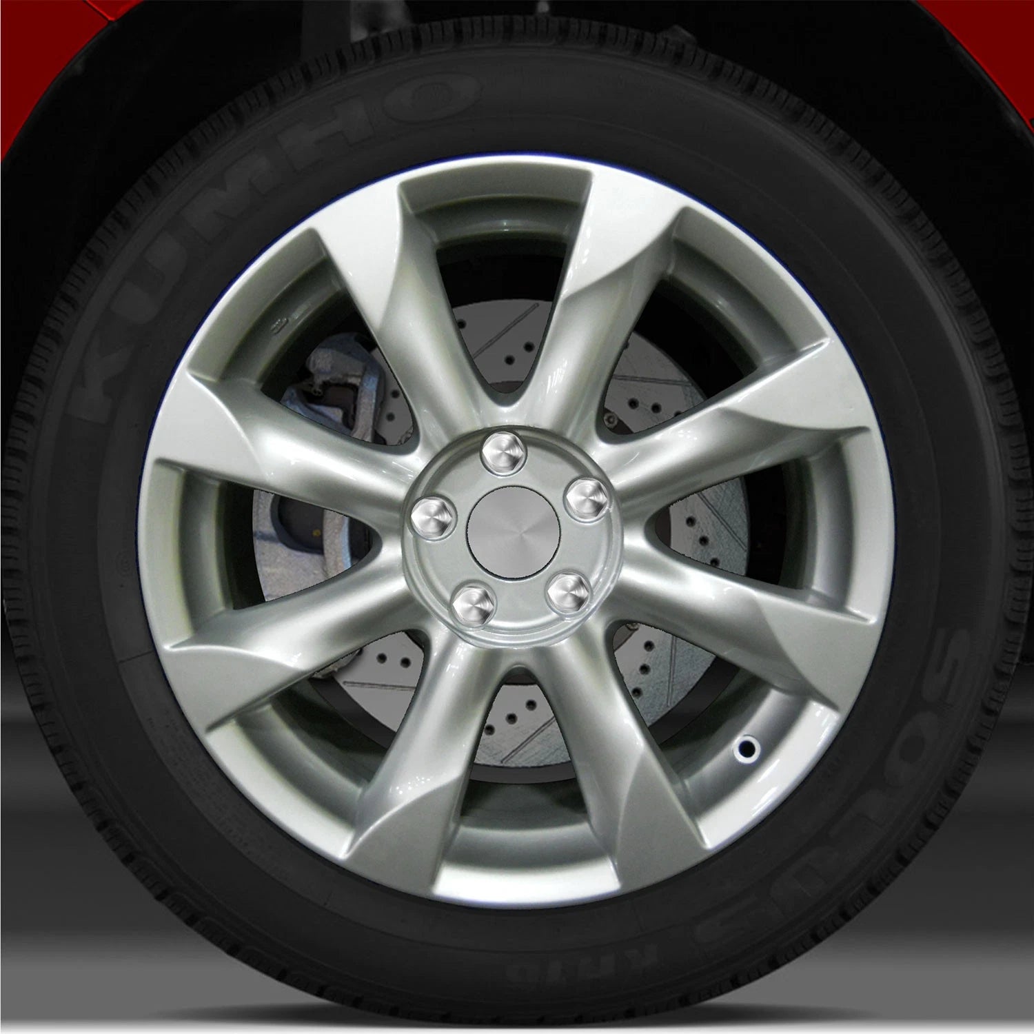 18x8 Factory Wheel (Bright Medium Silver) For 2006 Infiniti Q45