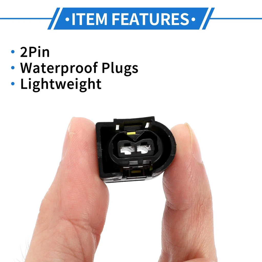 2-Pin Wiring Harness Connector Plug Female for BMW