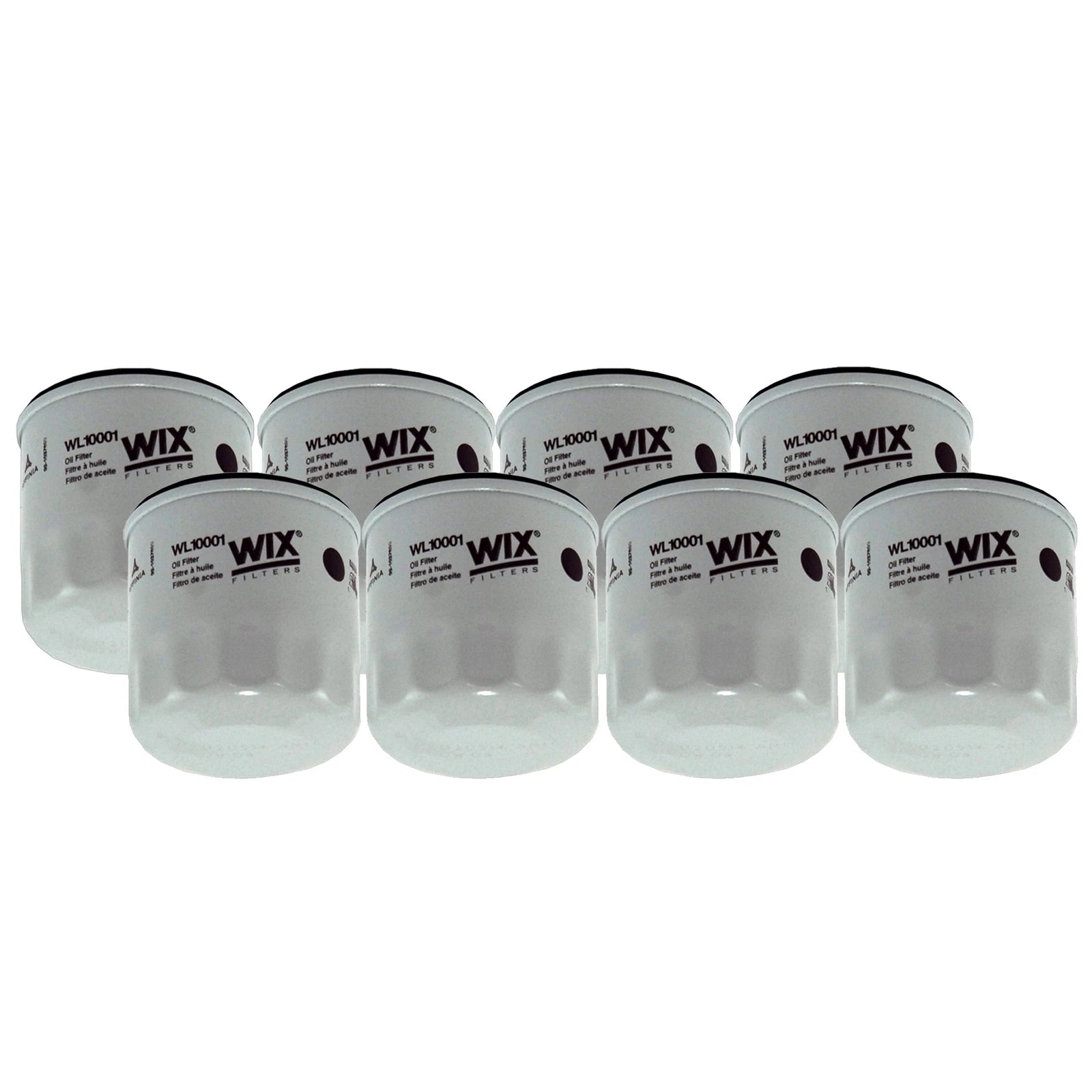 Set of 8 Engine Oil Filters for Chevrolet Spark (2013–2023) - Wix