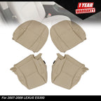 Set of 2 Perforated Leather Seat Covers for Lexus ES350 (2007â2012)