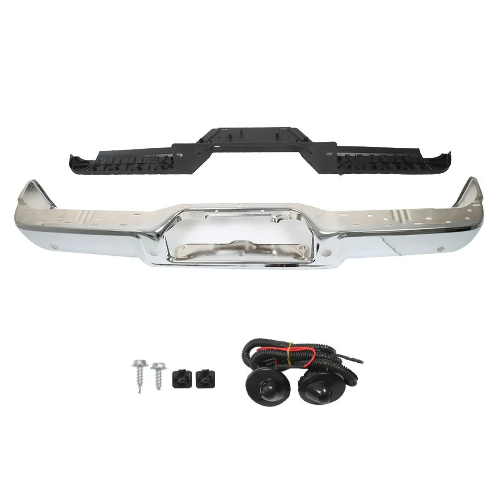 Chrome Rear Step Bumper for Ford F150 (2004–2006)