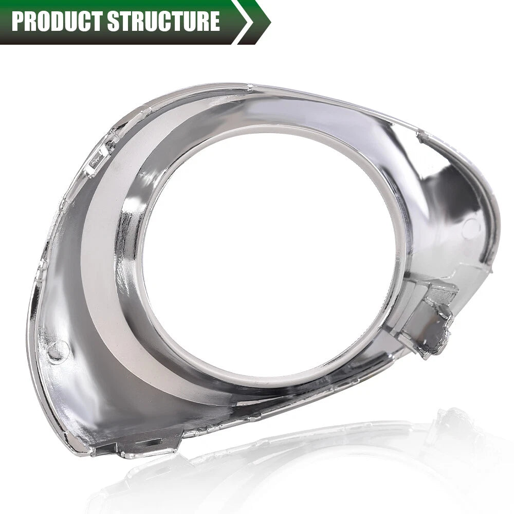 Set of 2 Bumper Fog Light Bezel Trim for Lexus RX350 RX450h (2013–2015)
