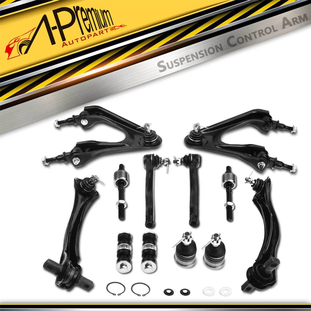 Set of 4 Front Upper Outer Control Arm Tie Rods for Jeep Liberty (2002–2007)