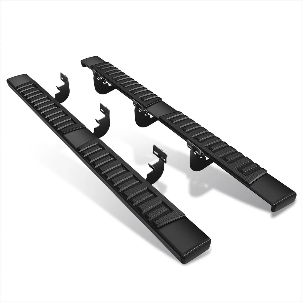 Set of 2 Aluminum Side Step Bars for Dodge Ram 1500-3500 Crew Cab (2009–2024)