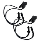 Set of 2 Ignition Coils & Spark Plug Caps for Honda Shadow 1100 (1987â2007)