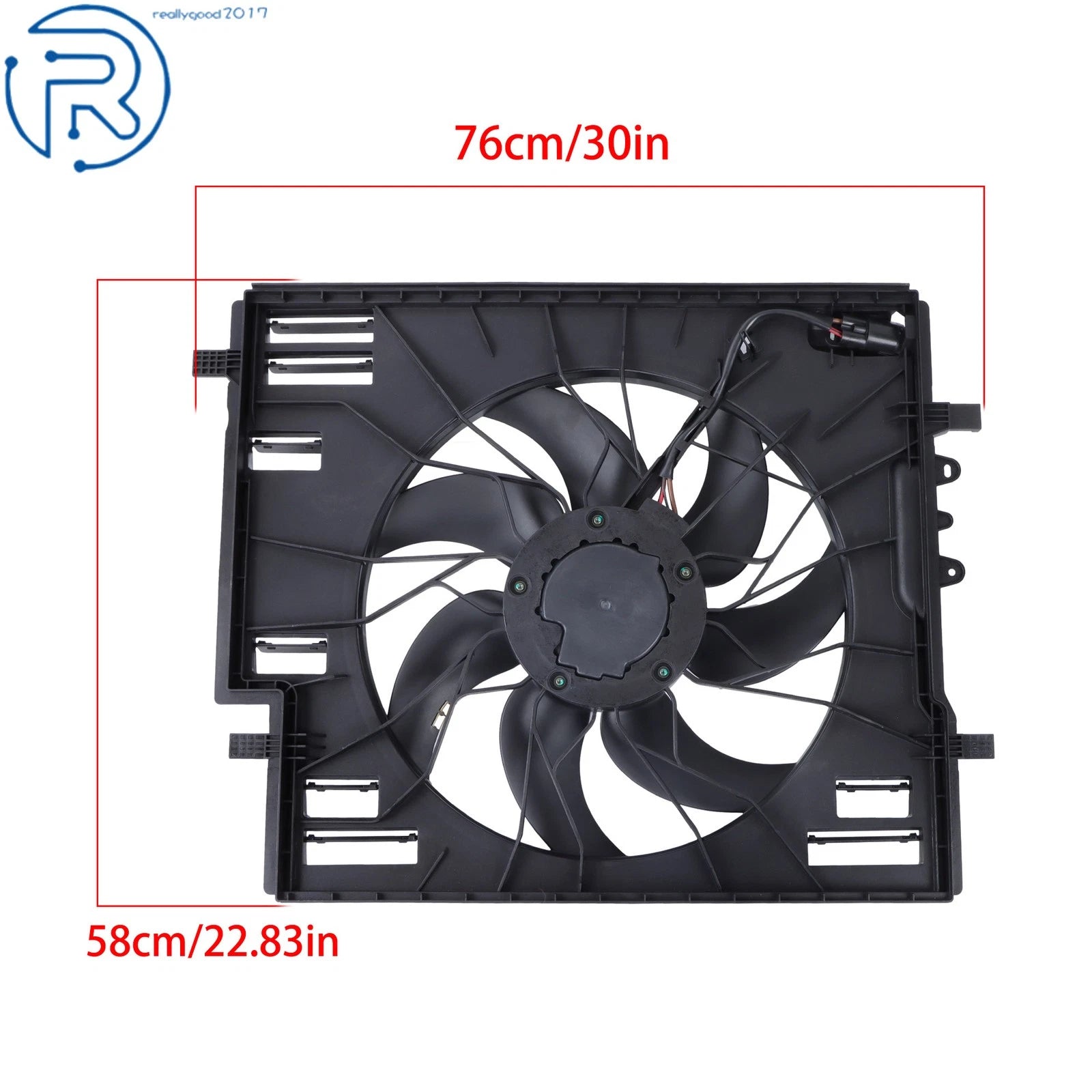 Radiator Cooling Fan Assembly for Volvo XC90 (2016-2021)