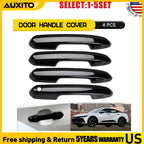 Pull Handle Cover Set of 4 Gloss Black for Toyota RAV4 Highlander (2019–2025)