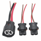 2 Fan Control Module Plug Connectors for Ford Lincoln Land Rover Volvo Jaguar