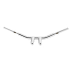 Chrome 8 Rise T-Bar 1.5 Handlebar for Harley Softail Fat Boy Bob (2018-2024)