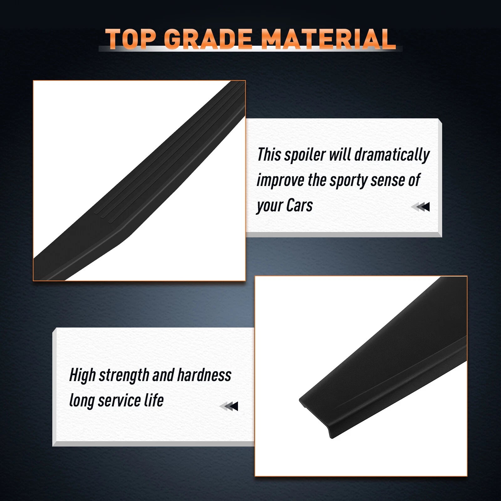 Tailgate Molding Trim Cover for Ford F-150 (2015-2020)