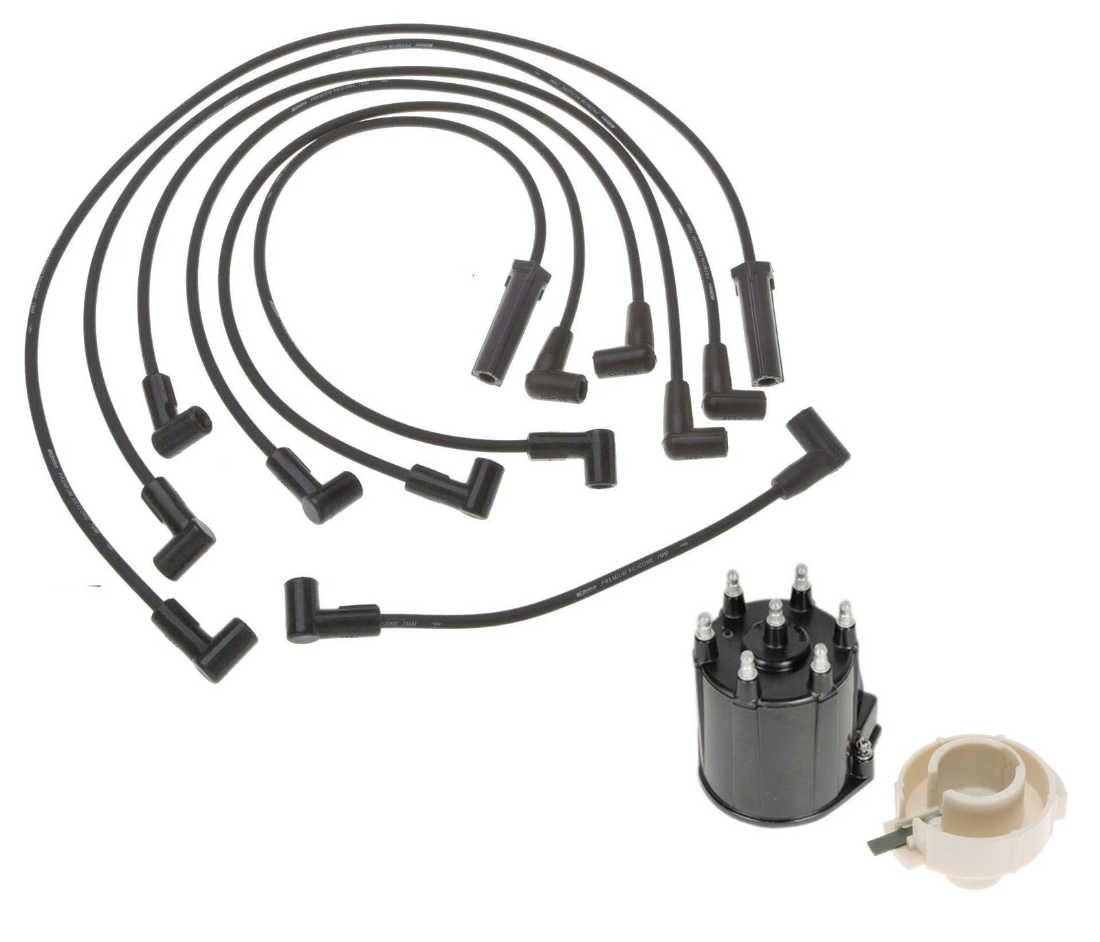 Distributor Cap Wires & Pro Rotor Kit for Chevy G10 G20 GMC Sonoma (1990–1995)
